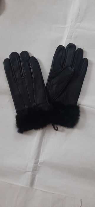 Rękawiczki skórzane damskie XL