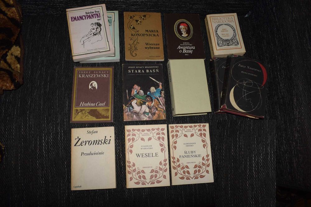 Zestaw 11 pozycji / 13 książek - klasyka polskiej literatury
