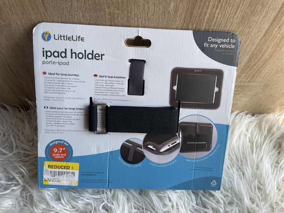 materiałowy uchwyt na tablet , ipad