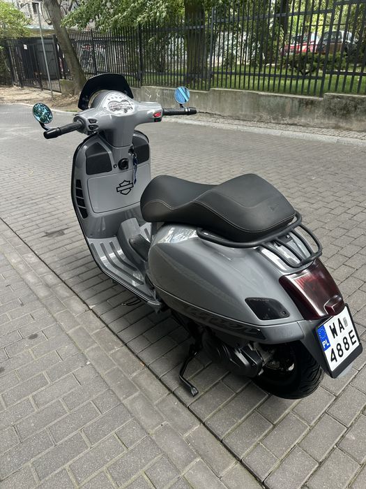 Vespa Gts 2013 projekt nardo grey