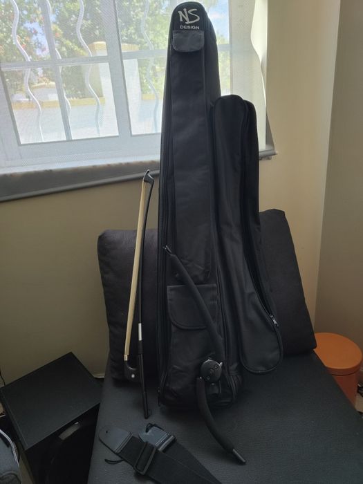 Contra Baixo Elétrico-NS Design NXT4a + Tripé (Stand) + Arco em carbon