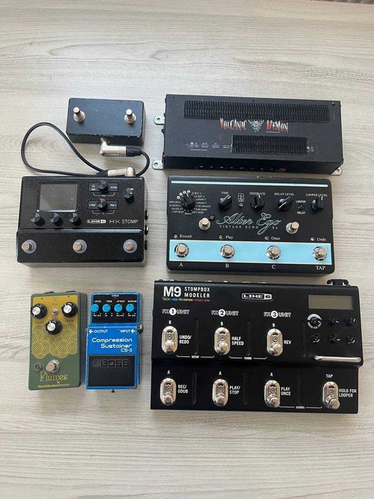 guitar pedal Line 6 TCElectronic Strymon Eventide Boss hx stomp EQD