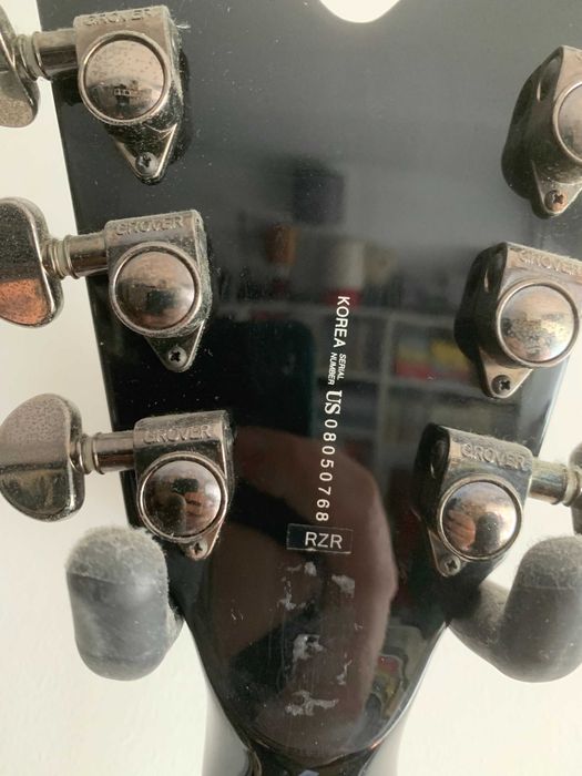 Guitarra Dean Dime Razorback Flames