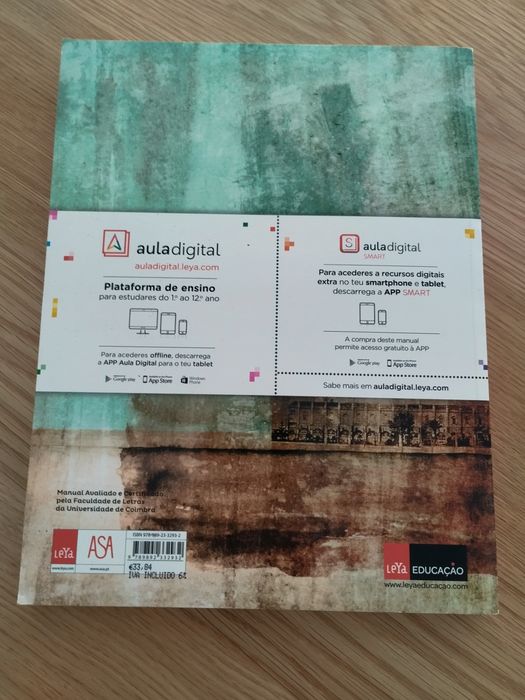 Manual escolar de Português Sentidos 12