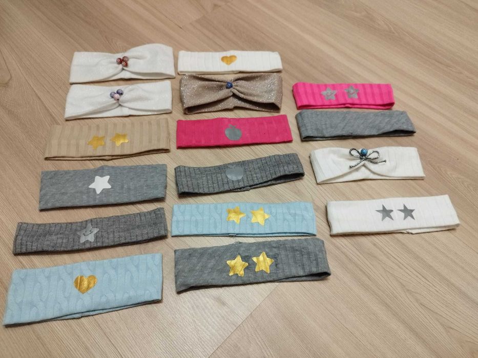 NOWE! Opaski dziecięce z dzianiny