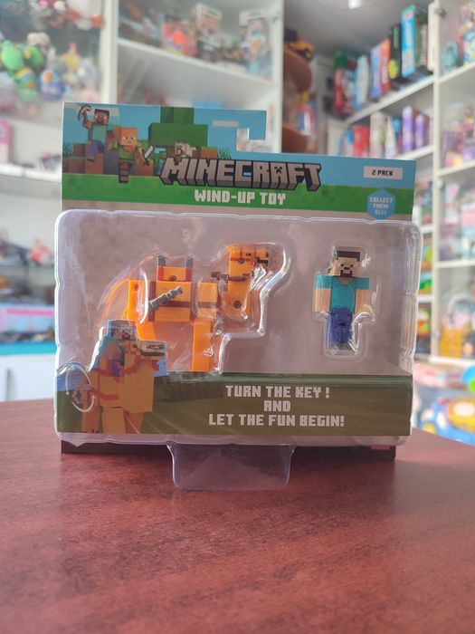 Заводна 3D іграшка Minecraft
