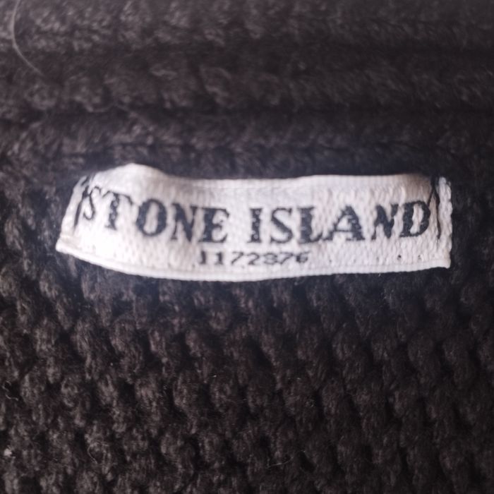 Плетений  шарф Stone island