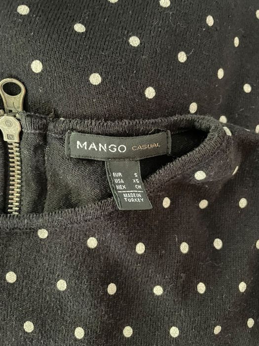 Sukienka w groszki Mango