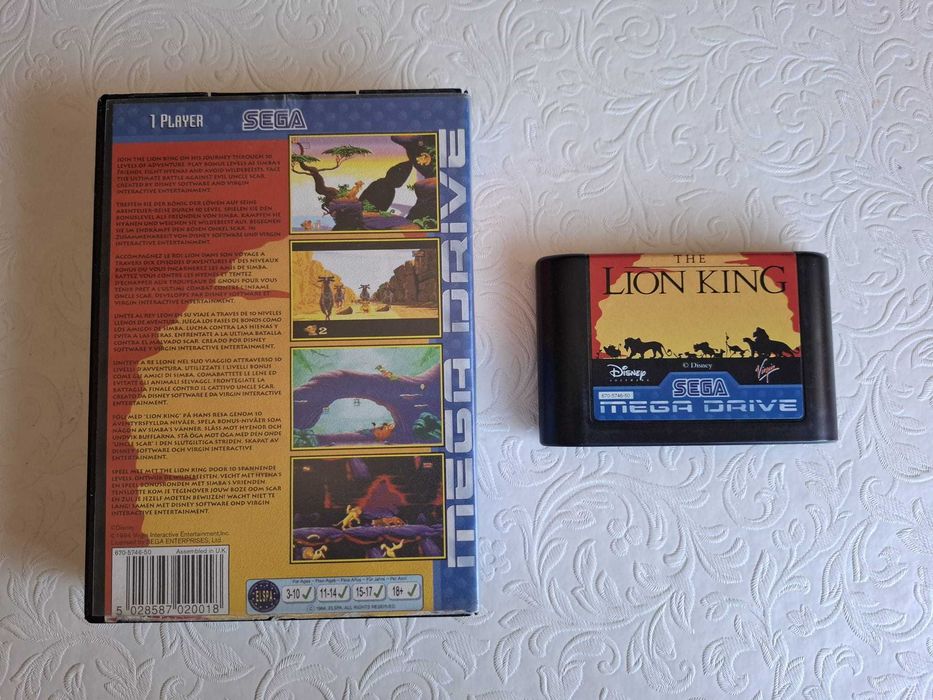 Rei Leão ou Lion King (Sega Mega Drive)
