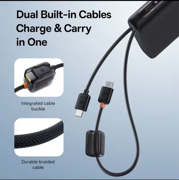 Baseus 20000 mah 100w quick charge PD
