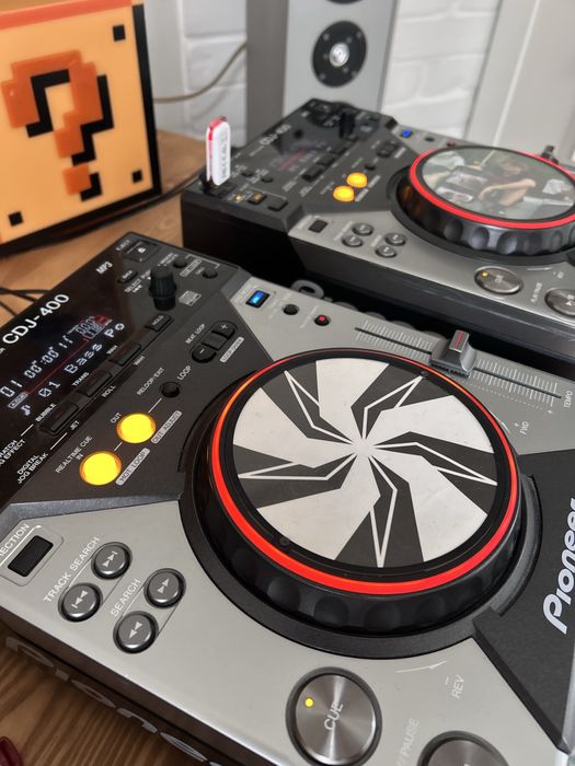 2x Pioneer CDJ 400 odtwarzacze dj