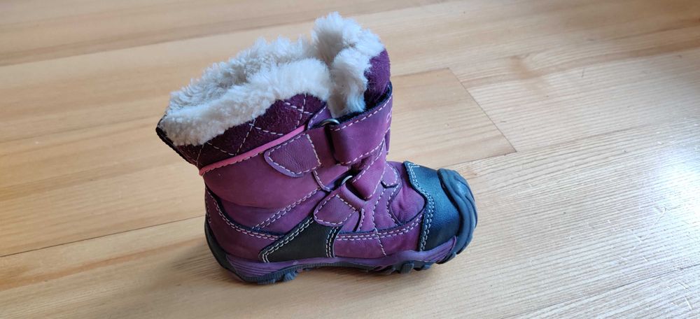 Buty zimowe dziewczęce, r. 21