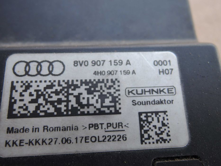 AUDI A3 S3 8V LIFT 2.0TFSI Sterownik  Moduł Dżwieku 8V0.907.159A