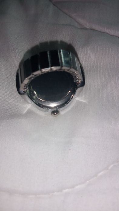 Кольцо часы на палец