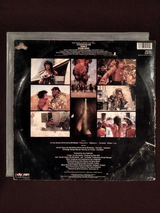 Rambo III OST em vinil