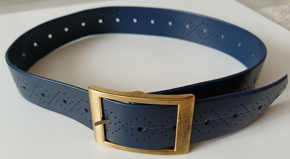 Granatowy pasek XS 80cm