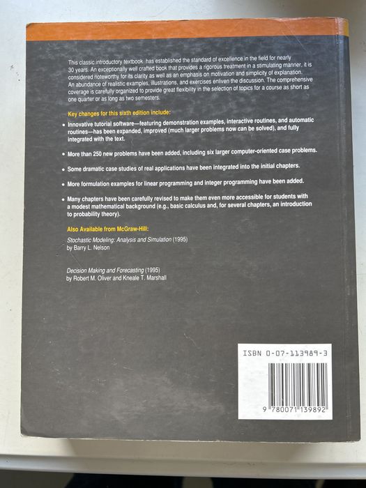 Investigação Operacional - Introduction to Operations Research