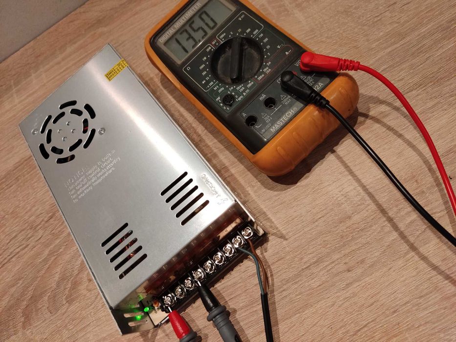 Zasilacz 12V do 30A! 360W, Regulacja Vout 9,5 - 15V (Możliwa Redundancja) - NOWY