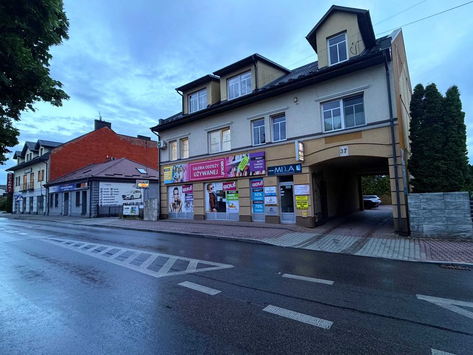 Do Wynajęcia Prestiżowy Lokal 220 m2 Centrum Buska Główna Ulica Witryny  Parking Parter