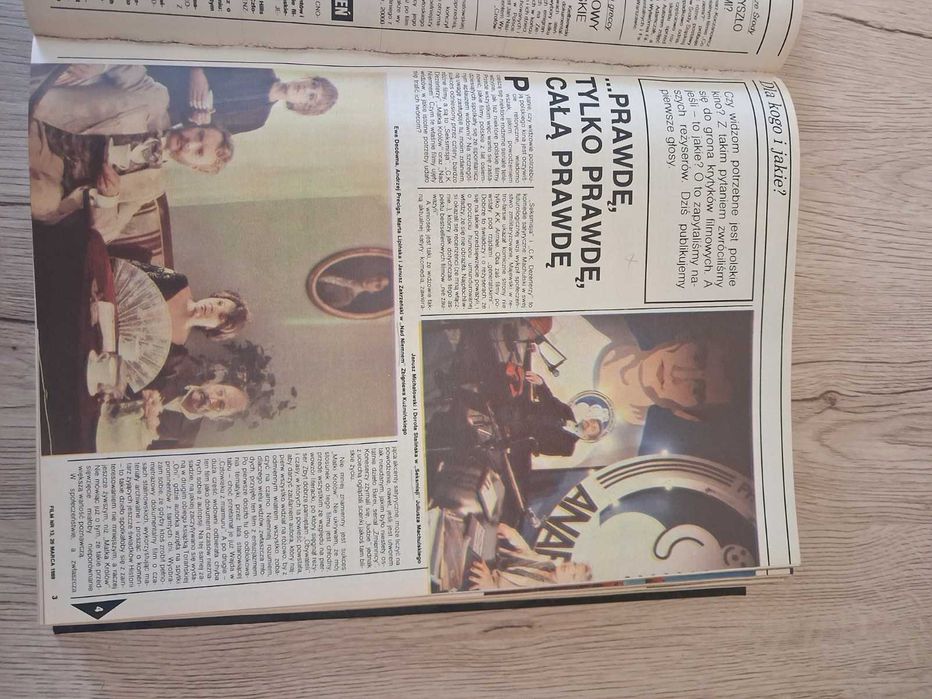 Czasopismo Film 1989 oprawa twarda