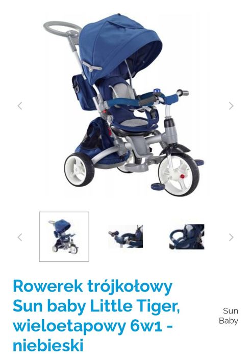 Rowerek sun baby Tiger 6w1
