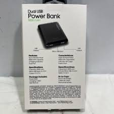 Портативний зарядний пристрій Charge Worx Dual USB Power Bank 5000 мАг