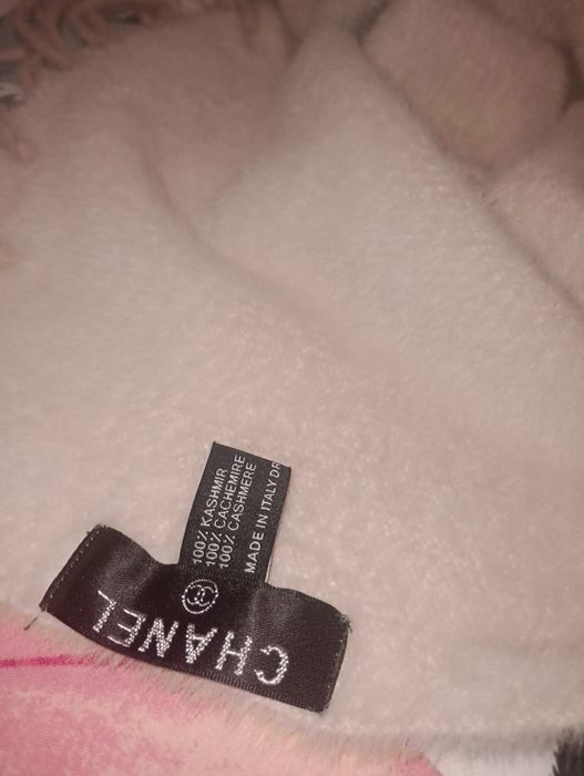 Chanel оригінал пончо шарф палантін 100% кашемір