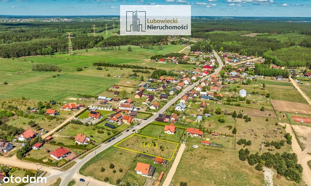 Działka budowlana w Płozach