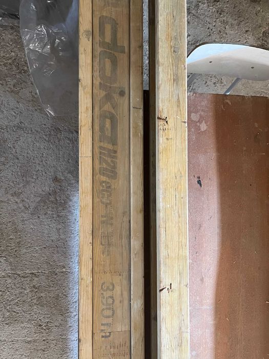 Quatro Vigas tipo doka cofragem com 3,9 metros