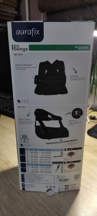 Бандаж при переломах и вывихах для правой руки