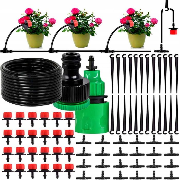 Система крапельного поливу 20м+24, система крапельного поливу 25м+30