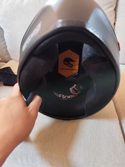 Capacete Roeg + óculos