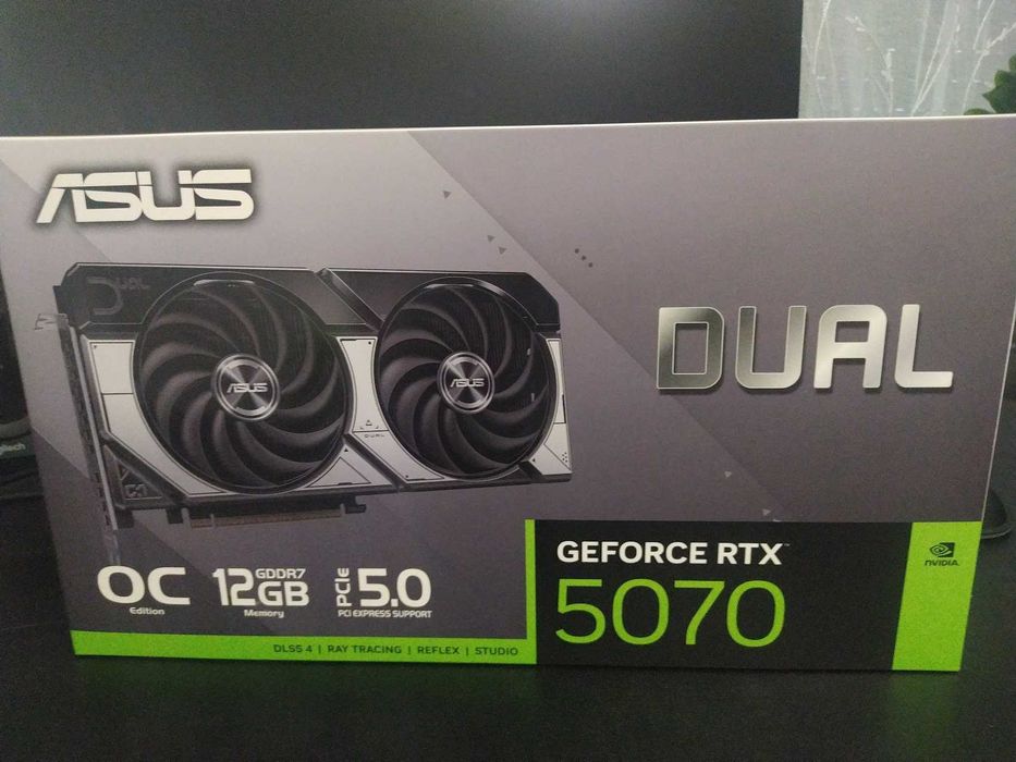 ASUS GeForce RTX 5070 DUAL OC 12GB - nowa