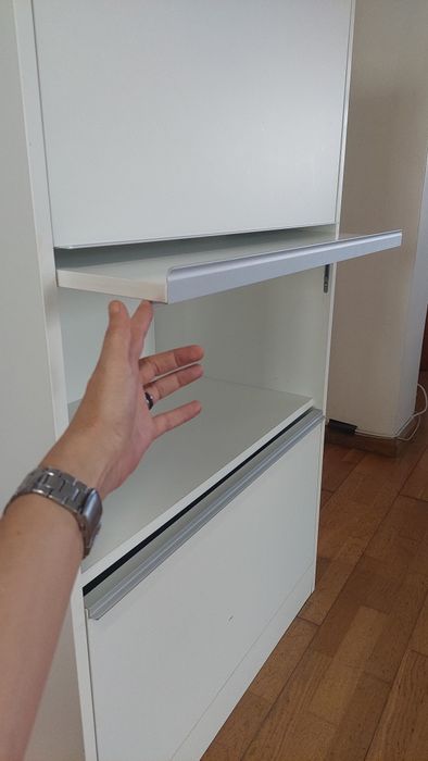 Estante/Móvel de Arrumação Branco 3 Portas - IKEA (80x135x50)
