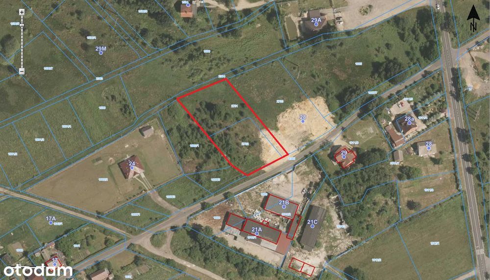 Działka budowlana - Czerwona Woda