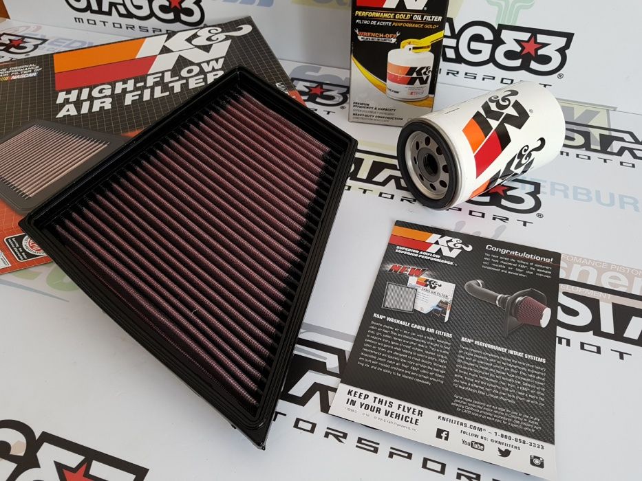 Filtro de ar K&N Seat Ibiza 6l Leon Golf 4 1.9 TDI 130cv 5 GTI KN 320d