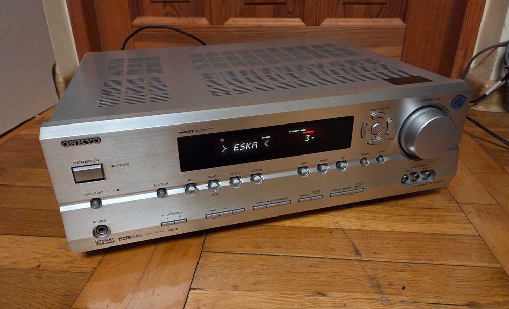 Amplituner z Bluetooth Onkyo TX-SR504 7x110W wzmacniacz 7.1 5.1 stereo