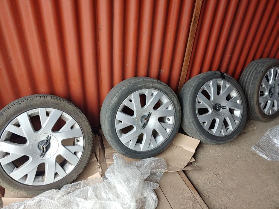 Диски с покрышками  17r CITROEN 205*50*17 4×108 4шт
