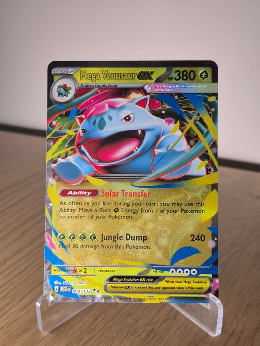 Karta Pokemon TCG: Mega Venusaur ex (MEG 003)