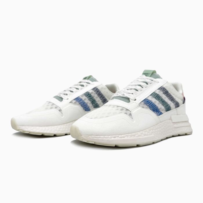 Женские кроссовки Adidas ZX RM "White" . Размеры 36-40