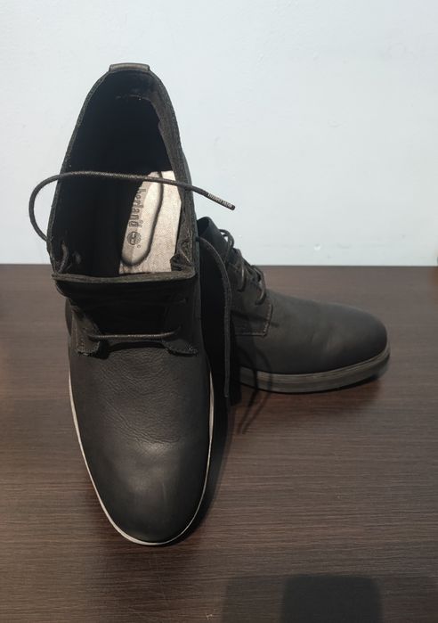 Timberland Windbucks Chukka WP Black Czarny Nubuk buty męskie 43 43,5