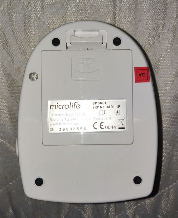 Автоматический тонометр для измерения давления и пульса Microlife