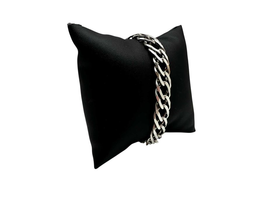Srebrna bransoletka  P. 925 36,28 G  24CM  - OPIS-