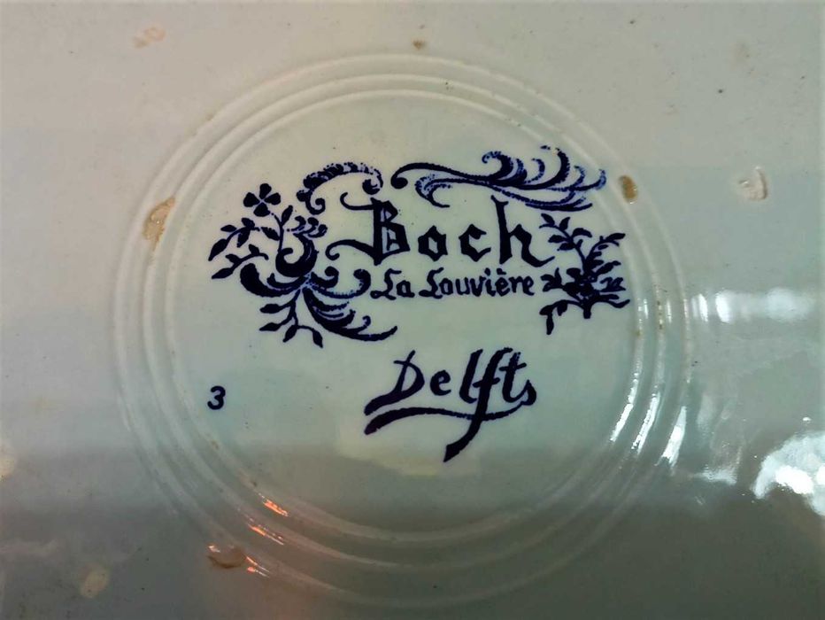 Prato Delfts Boch La Louviére