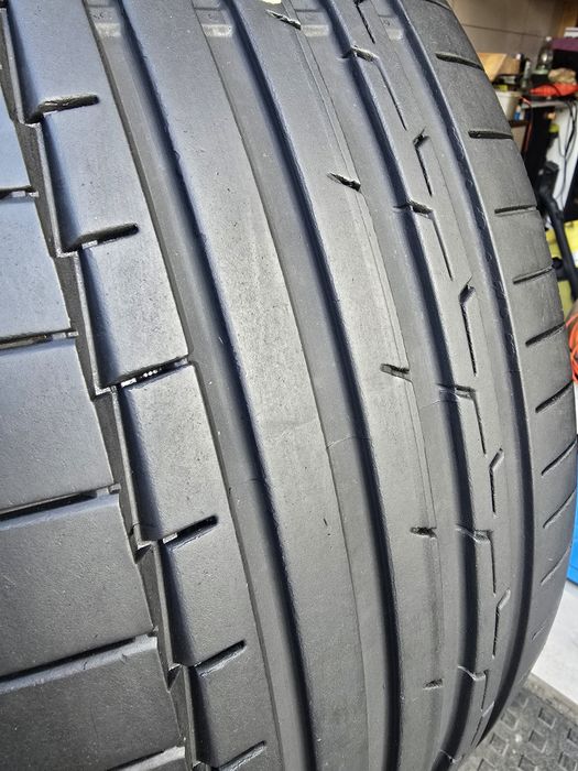 275/45/21 Continental sportcontact 6 , Demo jak nowa 7mm, 23r.