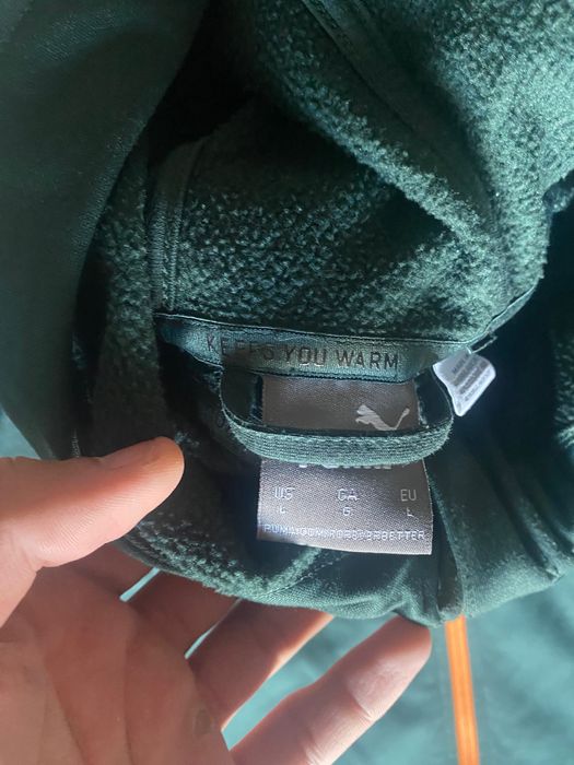 Чоловіча кофта на блискавці Puma Evostripe. Розміо L.
