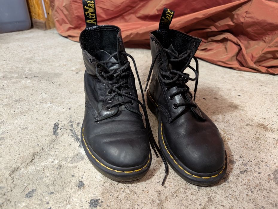 Dr. Martens 39 размер черные ботинки / доктор мартинс / мартинсы