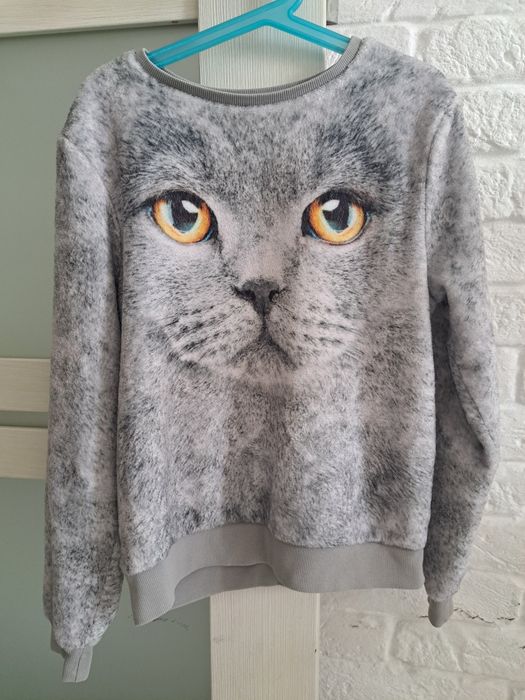 Светр шерпа з принтом, на 10р.