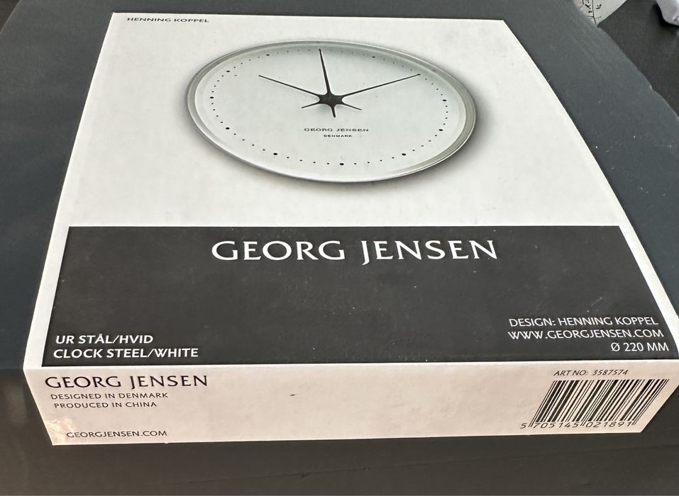 Relogio de parede - George Jensen - Novo