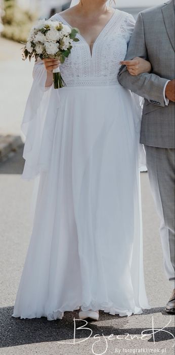 Sprzedam suknie ślubną boho